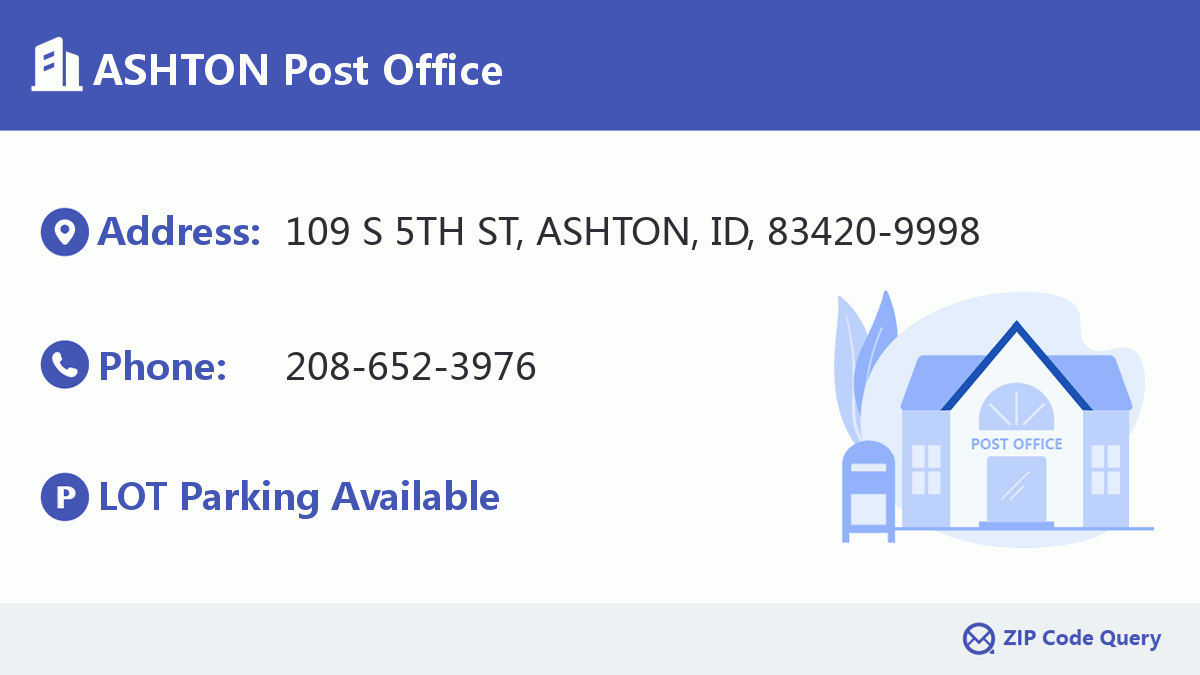 Post Office:ASHTON