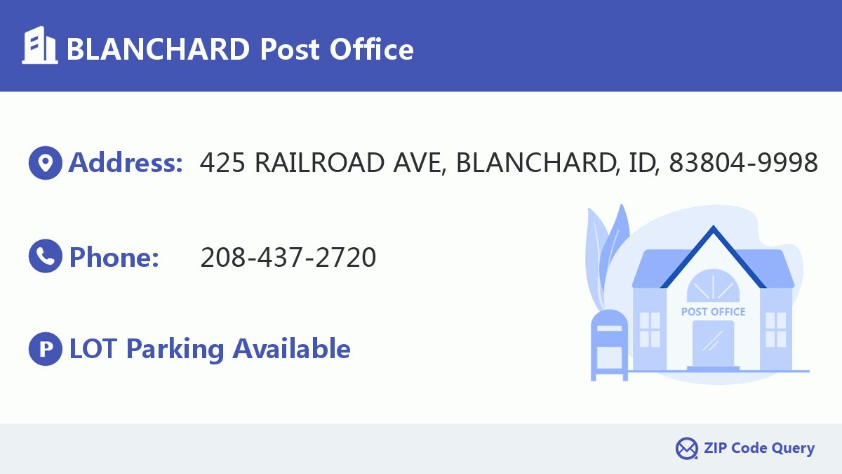 Post Office:BLANCHARD
