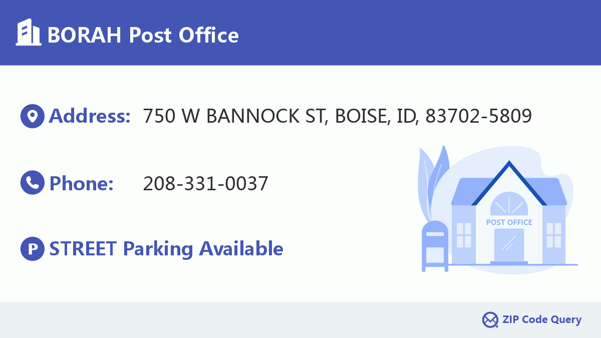 Post Office:BORAH