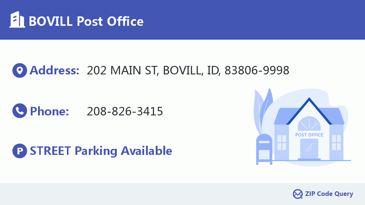 Post Office:BOVILL