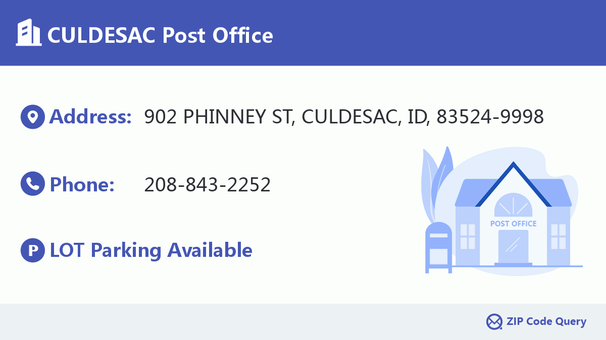 Post Office:CULDESAC