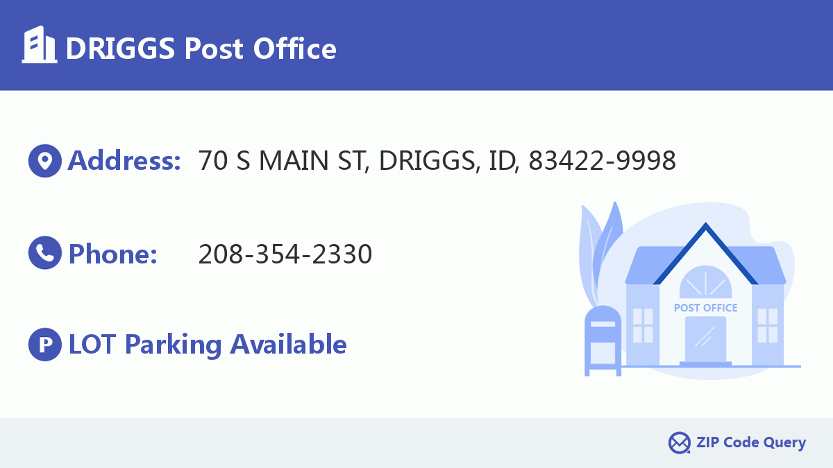 Post Office:DRIGGS