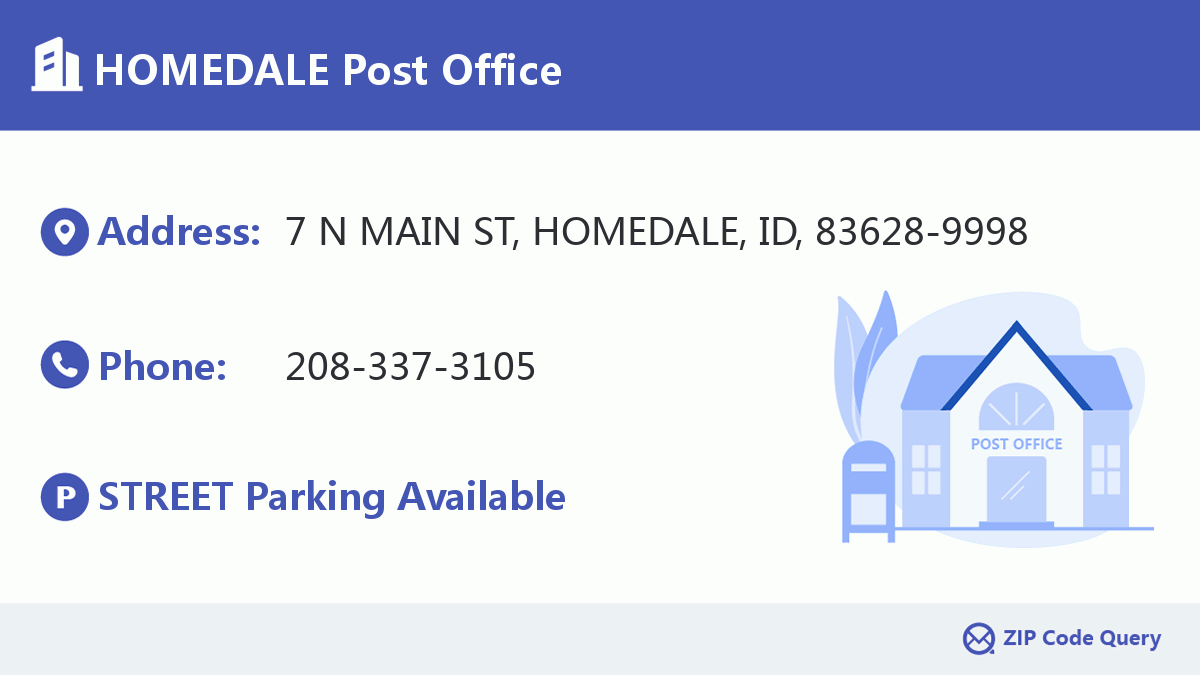 Post Office:HOMEDALE