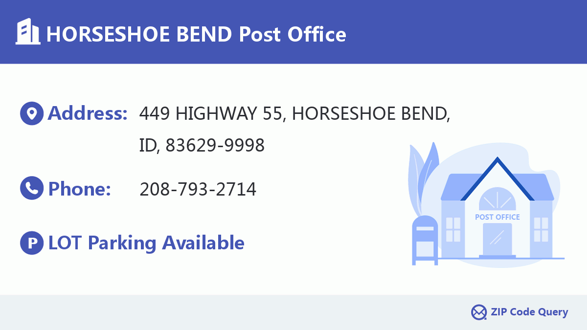 Post Office:HORSESHOE BEND