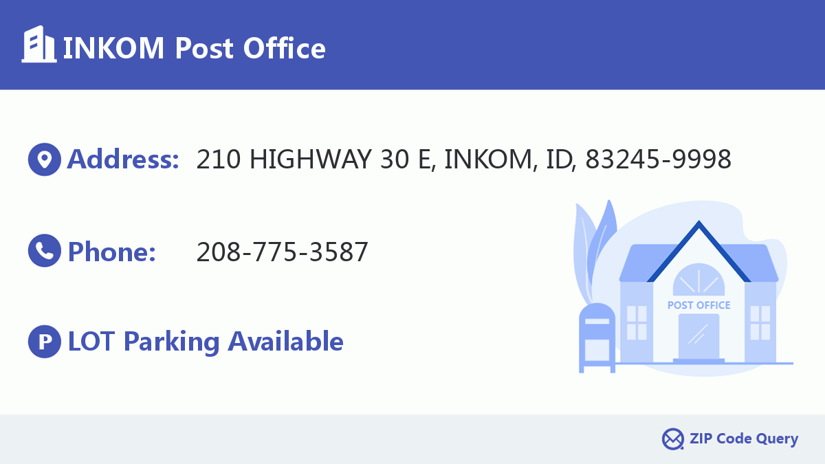 Post Office:INKOM