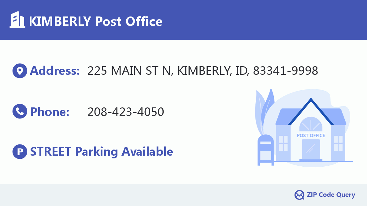 Post Office:KIMBERLY