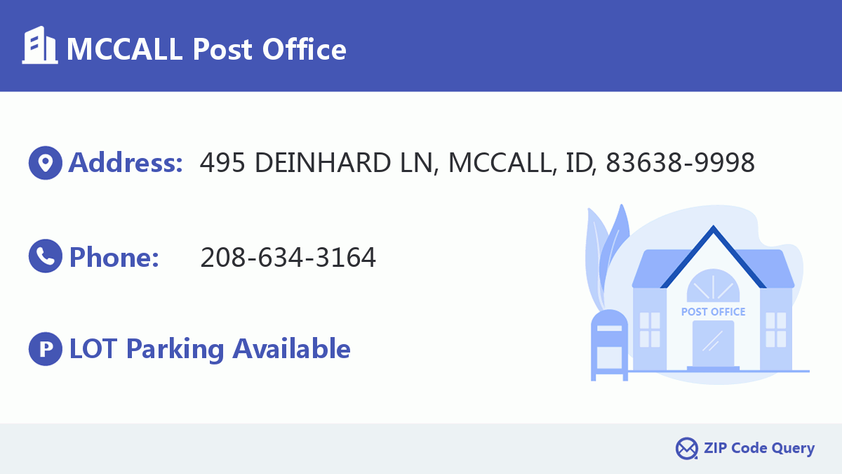 Post Office:MCCALL