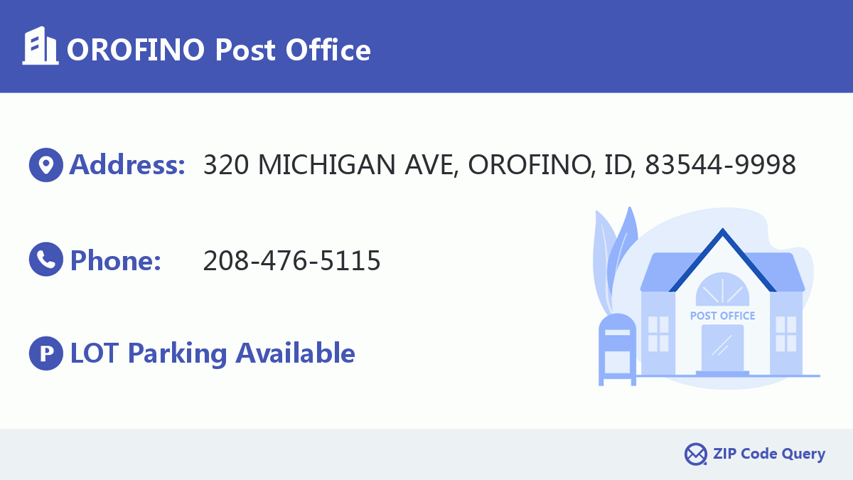 Post Office:OROFINO