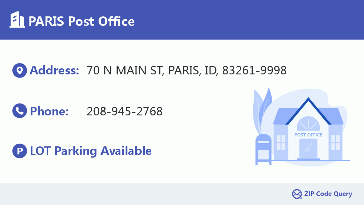 Post Office:PARIS